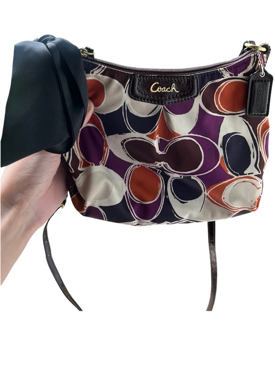 Coach Handbags - Coach Ashley Scarf Print Crossbody Bag